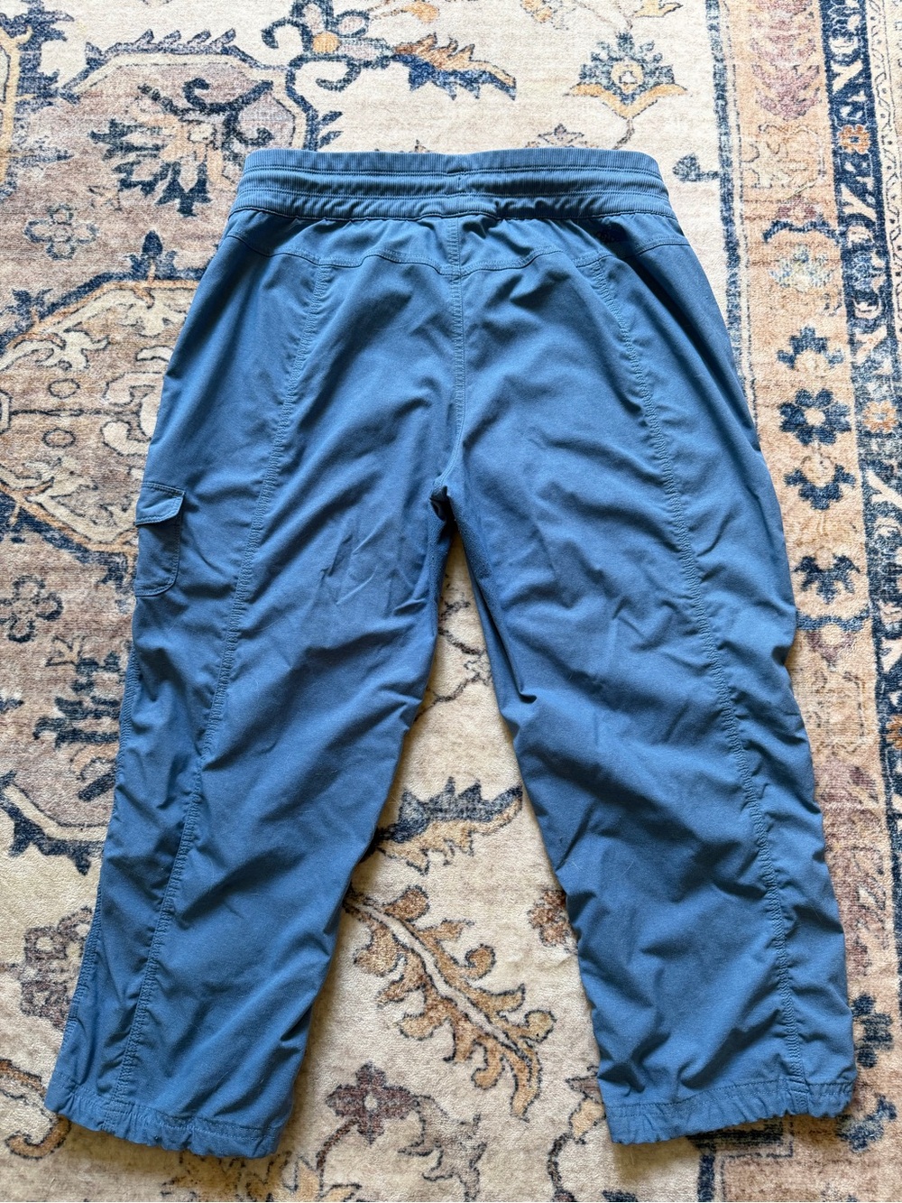 The North Face Women's Slate Blue Drawstring Track Pants - Picture 3 of 8